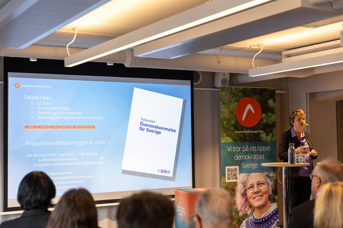 Seminarium: Tre år med Tidöavtalet