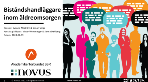 Rapport: Biståndshandläggare inom äldreomsorgen 2020