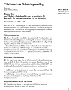 Föreskrifter om Tillväxtverkets handläggning av ersättning för kostnader för kompetensinsatser vid korttidsarbete