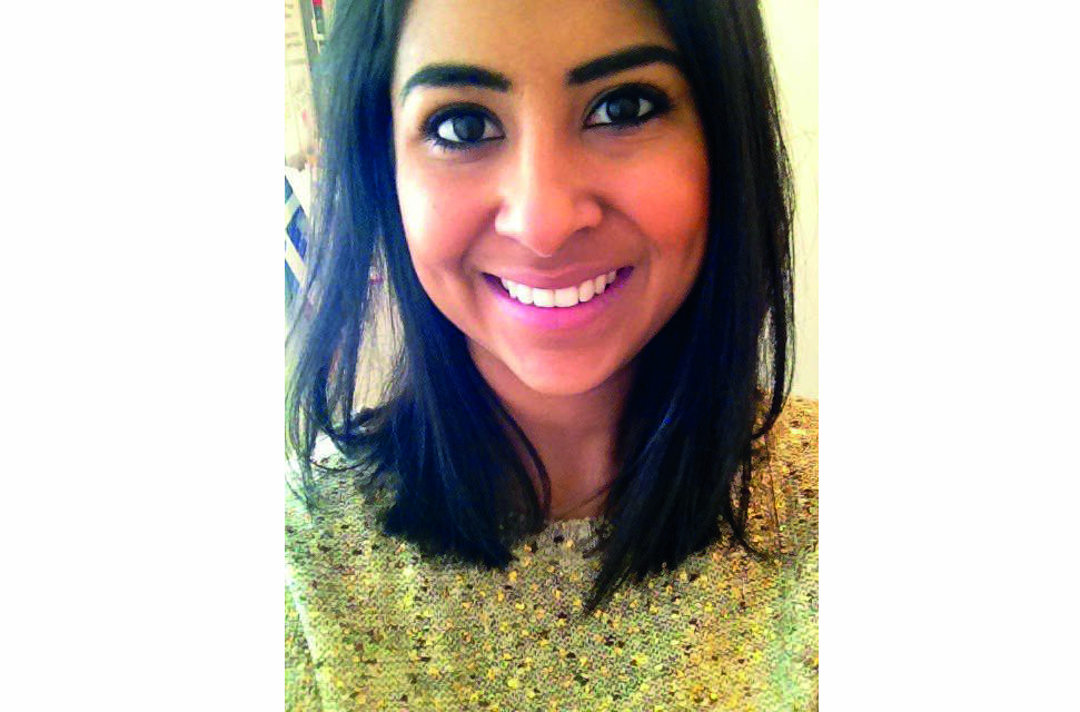 Intervjupersonen i närbild.