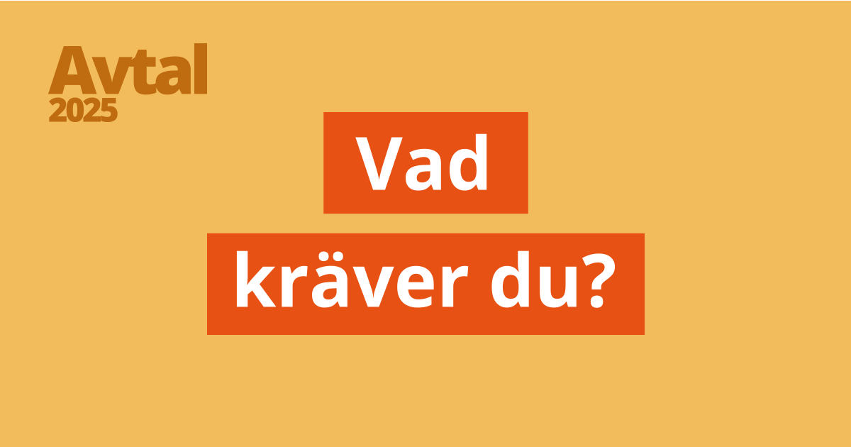 Vad kräver du?