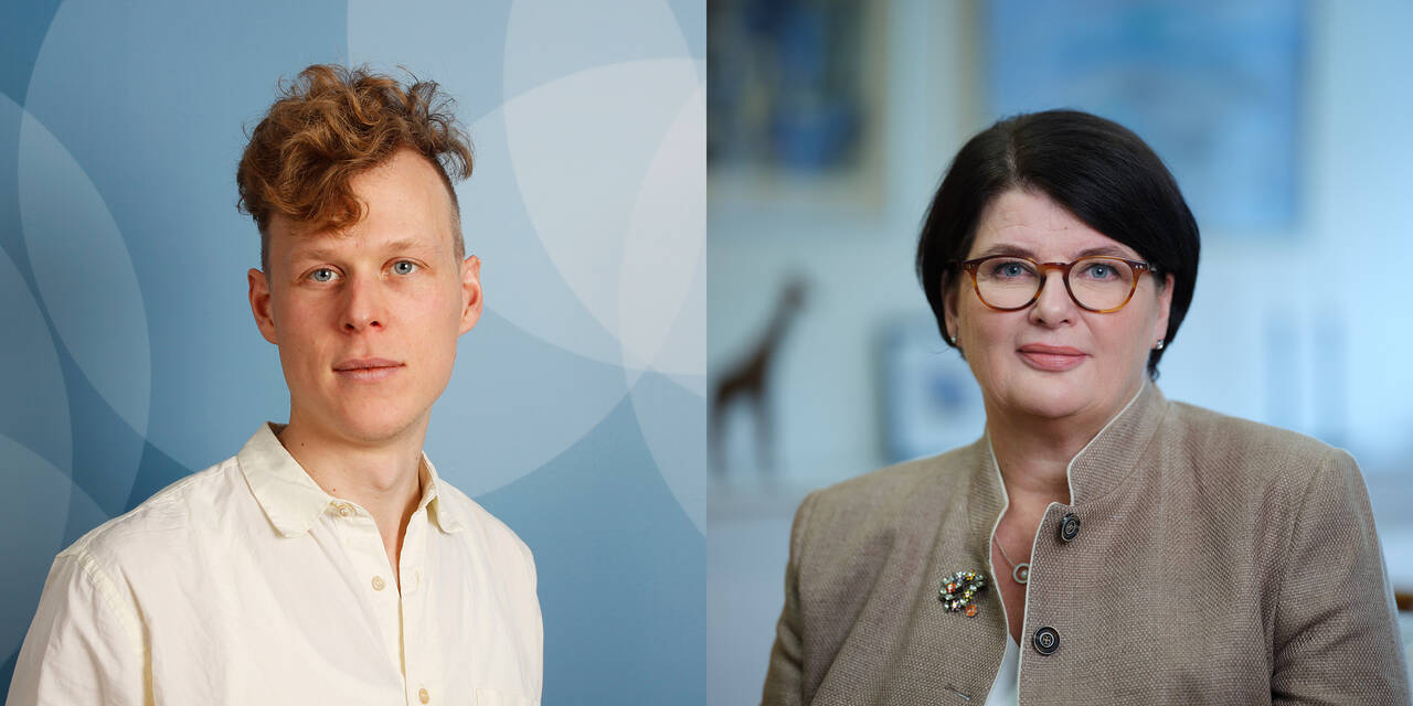 Simon Vinge och Heike Erkers