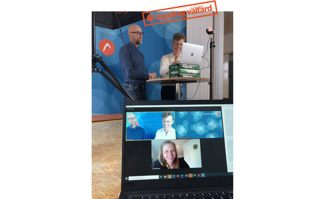 livesändning från studio