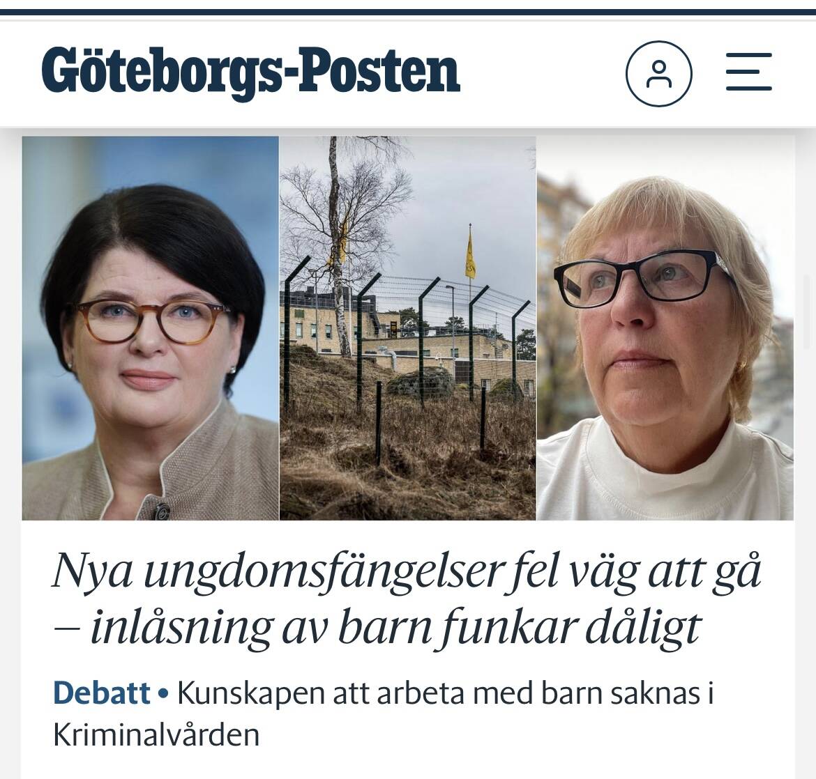 Debattartikel GP